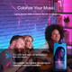 Hbowmdjia Led Lights For Bedroom 200 Ft (2 Rolls 100 Ft) With Remote And Application Control Rgb Color Changing Led Strip Lights Music Synchronization Used For Room Family Party Decoration Hbowmdjia Led Lights For Bedroom 200 Ft (2 Rolls 100 Ft) With Remote And Application Control Rgb Color Changing Led Strip Lights Music Synchronization Used For Room Family Party Decoration
