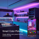 Hbowmdjia Led Lights For Bedroom 200 Ft (2 Rolls 100 Ft) With Remote And Application Control Rgb Color Changing Led Strip Lights Music Synchronization Used For Room Family Party Decoration Hbowmdjia Led Lights For Bedroom 200 Ft (2 Rolls 100 Ft) With Remote And Application Control Rgb Color Changing Led Strip Lights Music Synchronization Used For Room Family Party Decoration