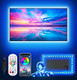 Horylit Tv Led Lights 16.4Ft For 55-70 Inch Backlight That Sync With Tv App Remote Control Usb Strip For Bedroom Christmas Room Decor Horylit Tv Led Lights 16.4Ft For 55-70 Inch Backlight That Sync With Tv App Remote Control Usb Strip For Bedroom Christmas Room Decor