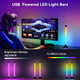 Ledagic Led Light Bar With Music Sync Color Changing Tv Backlight App & Remote Control Ic+Rgb & W Smart Rgb Light Bar Usb Powered Led Lights For Tv Pc Room Monitor Backlight Gaming Accessories Ledagic Led Light Bar With Music Sync Color Changing Tv Backlight App & Remote Control Ic+Rgb & W Smart Rgb Light Bar Usb Powered Led Lights For Tv Pc Room Monitor Backlight Gaming Accessories