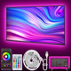 Ledagic Led Lights For Tv 20Ft Tv Backlight For 32-80 Inch Usb Light Strip With Remote App Control Rgb Strip Lights Music Sync Color Changing Led Lights For Bedroom Gaming Accessories Ledagic Led Lights For Tv 20Ft Tv Backlight For 32-80 Inch Usb Light Strip With Remote App Control Rgb Strip Lights Music Sync Color Changing Led Lights For Bedroom Gaming Accessories