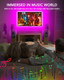 Maticod Led Lights For Tv 13.1Ft Tv Led Backlight For 32-43 Inch Bluetooth App Remote Control Music Sync Light Strip Lights For Bedroom Maticod Led Lights For Tv 13.1Ft Tv Led Backlight For 32-43 Inch Bluetooth App Remote Control Music Sync Light Strip Lights For Bedroom