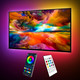 Maylit Icrgb Tv Led Backlight 18Ft Bluetooth Led Lights For Tv 75-85In Usb Powered Tv Lights Kit With Remote And App Control Music Sync Color Change With Tv Sound Bias Lighting For Hdtv Room Decor Maylit Icrgb Tv Led Backlight 18Ft Bluetooth Led Lights For Tv 75-85In Usb Powered Tv Lights Kit With Remote And App Control Music Sync Color Change With Tv Sound Bias Lighting For Hdtv Room Decor