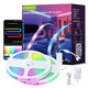 Sunlinkco Rgb+Ic Led Strip Lights Smart Led Light For Bedroom Color Changing Led Strips With 44 Scene Modes Segmented Control For Bedroom Home Tv Wall Décor Party Festival Gathering Sunlinkco Rgb+Ic Led Strip Lights Smart Led Light For Bedroom Color Changing Led Strips With 44 Scene Modes Segmented Control For Bedroom Home Tv Wall Décor Party Festival Gathering
