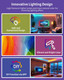 Sunlinkco Rgb+Ic Led Strip Lights Smart Led Light For Bedroom Color Changing Led Strips With 44 Scene Modes Segmented Control For Bedroom Home Tv Wall Décor Party Festival Gathering Sunlinkco Rgb+Ic Led Strip Lights Smart Led Light For Bedroom Color Changing Led Strips With 44 Scene Modes Segmented Control For Bedroom Home Tv Wall Décor Party Festival Gathering