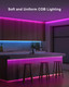 Tatazone 4.92Ft Bluetooth Rgb Cob Led Strip Lights With Remote Dimmable Smart App Led Cob Light Strip Color Changing Music Sync Indoor Rgb Led Lights For Bedroom Home Decor Party Tatazone 4.92Ft Bluetooth Rgb Cob Led Strip Lights With Remote Dimmable Smart App Led Cob Light Strip Color Changing Music Sync Indoor Rgb Led Lights For Bedroom Home Decor Party