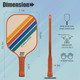 Pickleball Paddles Set of 2 | 4 Pickleball Rackets,USAPA Approved Pickleball Set of Pickle Ball Paddles,Fiberglass Surface & 13 mm PP Honeycomb Core,4 Indoor & Outdoor Balls,1 Bag Pickleball Paddles Set of 2 | 4 Pickleball Rackets,USAPA Approved Pickleball Set of Pickle Ball Paddles,Fiberglass Surface & 13 mm PP Honeycomb Core,4 Indoor & Outdoor Balls,1 Bag