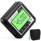 Abizarch Digital Level Angle Gauge Meter Magnetic Electronic Level Angle Finder Tool Protractor Inclinometer Woodworking Tools With Magnet For Construction Woodworking And Machinery(Black+White) (Black)