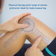 Bodymed 12 Inch Medical Spinal Goniometer Measurer – 360° Isom Calibrated Scales – Physical Therapy Rehab & Recovery Essential Orthopedic Angle Protractor For Measuring Range Of Motion