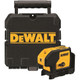 Dewalt Line Laser Self-Leveling 3-Beam Red Includes Carrying Case (Dw083K)
