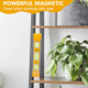 Dtdnzkn 9 Inch (230 Mm) Torpedo Level Magnetic Small Leveling Tool With 3 Bubble Spirit Levels (45 90 180 Degree) - Ideal For Hanging Pictures Installing Shelves And Home Renovations