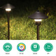Edishine Low Voltage Pathway Lights 3W 150 Lm 3000K 16.5“ Tall Led Landscape Lights 12V Ac/Dc 50000Hrs Waterproof Aluminum Housing Outdoor Landscape Lighting For Path Yard Garden