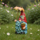Elenon Gnome Solar Outdoor Statues Elf Holding Led Umbrella Figurines Decorative Garden Yard Art Garden Sculptures & Statues Decor For Patio Yard Pathway