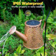 Enriprt Solar Watering Can Lightsmetal Outdoor Garden Decor For Outsideip65 Solar Lantern Outdoor Waterproofsolar Garden Light Yard Decorations Outdoor For Garden Yard Pathway S For Mom Birthday