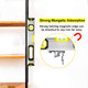 Eoutil Aluminium Spirit Level 40 Cm Length Magnetic Torpedo Spirit Level With Horizontal/Vertical Level Aluminium Housing Robust End Caps