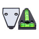 Firecore 4Pcs Rv T Level Bubble Levels Cross Check Bubble Two Ways Multipurpose Spirit T-Type Level For Rvs Camper Furniture Trailers Tripods Camera Equipment