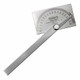 General Tools Angle Protractor #17 Stainless Steel Square Head - Measuring Tool For Carpenters & Woodworking Hobbyists