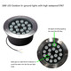 Gocuces 18W Outdoor In Ground Lightsdiameter 8 Incheswired Landscape Lighting Waterproofwhite 6500Khigh Voltage 110V 120V Well Lights For Walkwaydrivewaypathwaypack Of 4