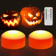 Gtyzzh Floating Candles With Wand 24Pcs Hanging Candles With Remote Wand Warmwhite Flickering Flameless Magic Floating Candle Lights For Halloween Christmas Decorations