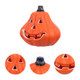 Homoyoyo Hollow Halloween Pumpkin Lantern: Jack O Lantern Pumpkin Prop With Led Light - Led Glowing Light For Indoor Outdoor Decor