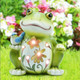 Indomon Solar Outdoor Frog Statue Lighting Waterproof Frog Statue Lightoutdoor Lighting Decorations For Patioyardlawn Porch Ornament