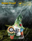 Istatue Garden Gnomes Outdoor Solar Light - Resin Figurine Statue With Watering Can Sunflower Led - Patio Decor For Lawn Yard Unique Fairy S (8'' Gnome)
