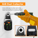Landtek Laser Leveler Tool 4-In-1 Wall Laser Level With Line Laser Drill Dust Collector Electronic Vacuum Suction Cup And Wall Bracket Rechargeable Laser Level Tool For Picture Hanging Home Renovations