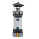Ledmomo Solar Powered Lighthousegarden Lightsoutdoor Patio Yard Garden Lawn Decoration (Random Color)