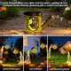 Loveruis Solar Watering Can Lights Garden Decorationmetal Two Solar Watering Can Lights Outdoor Decoration Waterproofyard Patio Lawn Pathway Decorgardening S For Women Grandma Mom