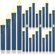 Macarrie Macarrie 24 Pcs Flameless Taper Candles Led Battery Operated 6.5'' 7.7'' 8.8'' 10'' 3D Flickering Flame Candlesticks Drip Wax Shaped Candles For Halloween Christmas Wedding Decor(Blue)