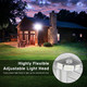 Onforu 130W Led Security Light 13000Lm Outdoor Indoor Flood Light Switch Controlled Ip65 Waterproof Led Exterior Floodlight 6500K White Wall Mount Security Lighting For Entrywaygarageyardeave