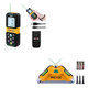 Prexiso Square Laser-65Ft Green Beam Floor Tile Laser Level & Prexiso Laser Measure Rechargeable 265Ft Green Beam Laser Measurement Tool