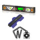 Prexiso 11.5'' Digital Level & Workpro 10" Contour Gauge And 6-Sided Angle Measuring Tool Combo Kit