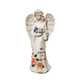 Qh & Garden Qh & Garden Solar Angel Garden Statue – 11" Outdoor Resin Figurine With 5 Led Lights Waterproof Memorial Garden Décor Solar-Powered Yard Ornament For Patio Lawn Housewarming