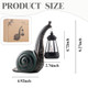 Qzjddzsw Solar Garden Snail Statuegarden And Home Decorchristmas Decorations For Patio Yard Lawnornamentsunique Housewarming S For Birthday Christmas