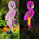 Rd Jireda Solar Flamingo Lightspink Neon Flamingo Solar Lightsoutdoor Garden Decor For Dadhousewarming Decorative Outdoor Light For Yard (2 Pack)