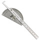 Sensen Stainless Steel 0-180 Protractor Angle Finder Arm Rule Measure