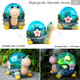 Sunkite Garden Turtle Outdoor Statues Solar Garden Lights Resin Snail Figurine Garden Decorations For Patio Yard Lawn Ornament Housewarming Birthday  For Mom