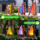 Sunnylight Solar Butterfly Garden Lights3 Pcs Butterfly Statues Garden Decor For Outsidehand Painted Glass Led Lights Decor For Home Yard Patiomemorial Present For Mom Grandma Women