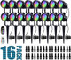 Sunvie Christmas Rgb Low Voltage Landscape Lights 12W Led Color Changing Landscape Lights Remote Control Waterproof Spotlights Outdoor Landscape Lighting For Yard Garden 16 Pack With Connector