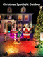 Sunvie Christmas Rgb Low Voltage Landscape Lights 12W Led Color Changing Landscape Lights Remote Control Waterproof Spotlights Outdoor Landscape Lighting For Yard Garden 16 Pack With Connector
