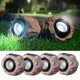 Timeflies Timeflies Solar Rock Lights Outdoor 2 Pack Super Bright Solar Spot Lights Outdoor Ip65 Waterproof Solar Yard Lights Auto On/Off Garden Decor For Outside Paths Sidewalks Yards Landscapes Patios