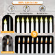Tuanse 24 Pieces Flameless Taper Candles With Remote And Timer Flickering Led Battery Operated Taper Candles 3D Led Window Candlesticks For Wedding Home Christmas Valentine'S Decor(Ivory)