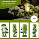Twinbling Solar Frog Garden Decor With Lantern Outdoor Statue For Patio Pathway Frog Figurine For Yard Decoration Lawn Ornament Gardening S For Women Mom Grandma