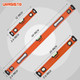 Urasisto 3-Piece Spirit Level Set 12" 20" 40" Level Set With Magnetic Torpedo Level 45°/90°/180°Bubbles Measuring Aluminium Alloy Levels With Carrying Bag