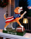 Vmanyfire Solar Dog Statues Outdoor Decor With Lantern - Unique Beagle Puppy Home Decor Figurine For Garden Patio Yard - Idea S For Women Mom
