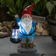Vp Home Welcome Gnome With Lantern Solar Powered Led Outdoor Decor Garden Light (Red Hat) Welcome Gnome Statues Outdoor Gnome Decor Funny Figurine Decor For Outside Patio Yard Lawn