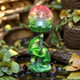 Xin Ming Outdoor Solar Powered Frog Resin Statue Light - Garden Patio Lawn Porch Decoration Unique  For Mom Wife Grandma Housewarming Birthday Valentine'S Day Easter  Waterproof Figurine For Women