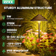 Zzxx Low Voltage Pathway Lights 5W Landscape Lighting Cast-Aluminum Waterproof 2700K Led Landscape Lights 12-24V Landscape Path Lights Low Voltage For Yard Garden Walkway4 Pack