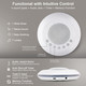 Baby White Noise Sound Machine With Light 28 Non-Loop Soothing Sound Timer &Memory USB Charge Portable Baby Sleep Soother Device MBZ081 With light
